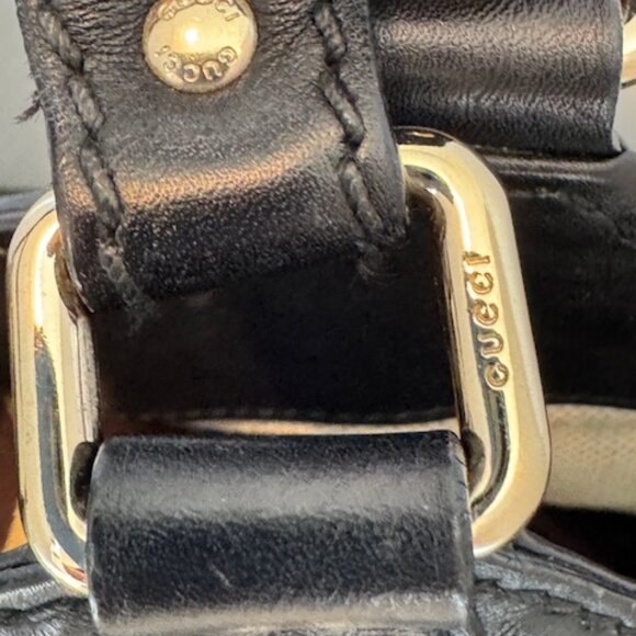 Gucci Black Guccissima Leather Medium Sukey Tote Bag - Picture 3 of 13